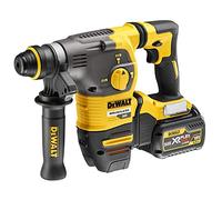 DEWALT DCH323T2-QW - Martillo Electroneumático sin escobillas XR FLEXVOLT 54V SDS-Plus 2,8J 3 Modos con 2 baterías 54V/18V Li-Ion 6,0Ah y maletín TSTAK VI Nero