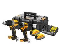 DEWALT DCK2050E2T XR BL POWERSTACK™ Kit Doppio 18V DEWDCK2050E2