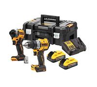 DeWALT DCK2051H2T Accu Combiset DCD800 + DCF850 18V 5.0Ah POWERSTACK in TSTAK