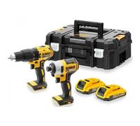DEWALT DCK2060D2T-QW KIT DE HERRAMIENTAS DE BATERÍA DE 18 V