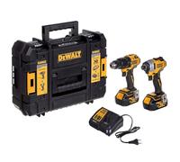Trapano combinato DeWALT + avvitatore a impulsi Twinpack DCK2062M2T