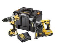 Dewalt dck229p2t-qw Kit 2 Strumenti 18 V 5 Ah Li-Ion - Trapano avvitatore XRP e Spike SDS Plus