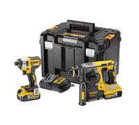 DEWALT DCK2532P2 XR Set Doppio Senza Filo 18V 2 x 5.0Ah Li-ion DEWDCK2532P2