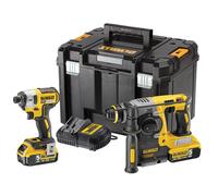 DEWALT DCK2532P2 XR Set Doppio Senza Filo 18V 2 x 5.0Ah Li-ion DEWDCK2532P2
