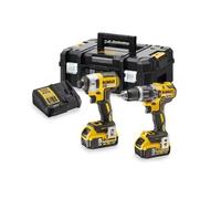 DeWALT Kit DCK266P2T (DCD796 + DCF887 + 2 x 5,0 Ah + DCB115 + TSTAK II)