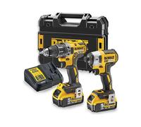 DEWALT - DCK268P2T-QW cacciavite elettrico e avvitatore a impulso Nero, Giallo