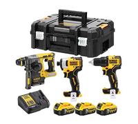 DEWALT Pacchetto combinato a batteria 18 V / 5 Ah (3 pz.) DCK377P3T-QW Quantità:1