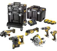 Dewalt dck685p3t-qw è un set professionale 18v xr brushless con 6 e...