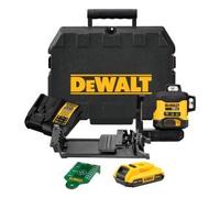 DeWalt DCLE34031D1-QW Laser a linee incrociate verde con 1 batterie da 2Ah 18V Li-Ion con custodia