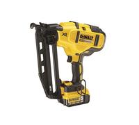 DEWALT DCN660P2 Cordless XR senza Spazzola Second Fix Sparachiodi 18V 2 X 5.0Ah