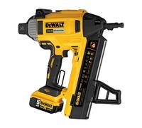 Chiodatrice a batteria per cantieri DeWalt DCN890P2; 18 V; 2x5,0 Ah accu.