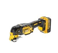 DEWALT DCS355M2-QW Utensile Multifunzione 18V, 2 batterie 4.0 Ah, Valigetta TSTAK