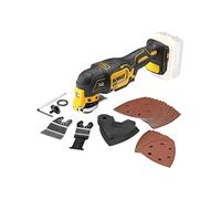 DEWALT DCS355N-XJ Utensile Multi-Funzione ad oscillazione, motore Brushless, in scatola di cartone senza batteria e caricabatterie, 18 volts