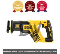 Dewalt DCS367N 20V XR Taglierina reciproca compatta brushless / strumento nudo