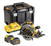 DeWalt DCS579T2 - Sega circolare senza fili, 54 V, FlexVolt, 190 mm, pipistrello 2 x 6 Ah, CHGR e scatola