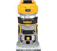 DEWALT DCW600B 20V MAX XR CMPCT Router a base fissa in metallo