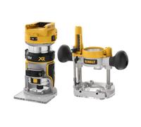DEWALT 18V XR Router Compatto Senza Spazzole 1/4 in. (8mm), Solo Utensile, DCW604NT-XJ