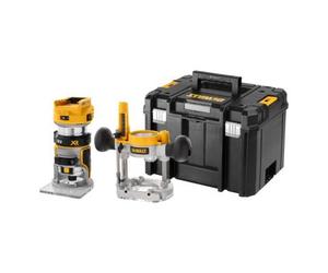 DeWALT DCW604NT-XJ fresa verticale e tagliabordi Nero, Giallo 25500 Giri/min