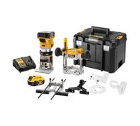 DeWALT DCW604P2 Accu Boven en kantenfrees 18V 5.0Ah Liion in TSTAK