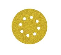 DEWALT disco abrasivo levigatrice 125mm grana 60 - confezione da 25 fogli - 8 fori, DT3112-QZ