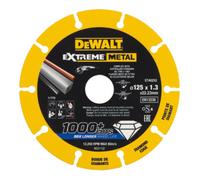 Disco da taglio diamantato Extreme Metal DeWALT DT40252-QZ (Ø 125 x 22.3 mm)