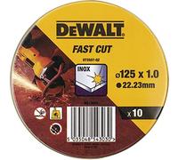 DEWALT Disco da taglio in acciaio inox, piatto 125mmx1,0mm DT3507-QZ Quantità:1