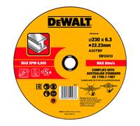 Disco di sgrossatura con centro depresso 1 pezzo dewalt dt43919 qz pz