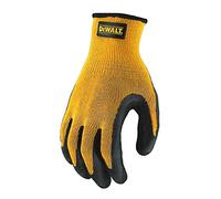 DEWALT Giallo Maglia Retro Guanti IN Lattice - Grande DEWGRIPPER