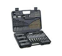 DEWALT DT0109-QZ Juego de 109 Piezas Atornillar y Taladrar Madera 3-8mm, 13 X Br