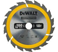 DeWalt, DT1931, QZ, Hoja para construcción 160 x 20mm 18T (AC)