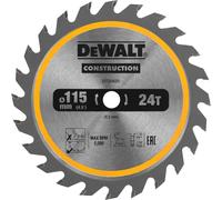 DeWalt DT20420-QZ Lama Sega Circolare 115x9,5mm 24T Legno Chiodato