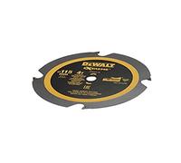 DEWALT DT20421-QZ - Hojas para corte Multi-Material (Fibrocemento) 115x10mm x 4D