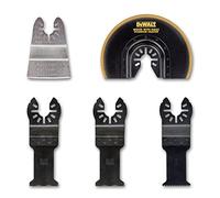 DeWalt, DT20715, QZ, Conjunto de accesorios de 5 hojas de sierra
