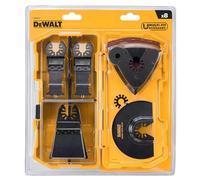 DEWALT Set Multi-Tool da 8 pezzi per falegnami DT20731-QZ Quantità:1