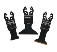Dewalt DT20760 - Set di lame oscillanti, 3 pezzi, ideale per tagli rapidi su legno, plastica e cartongesso
