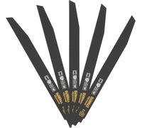 Dewalt DT2316L-QZ Lame Sega Diritta 305mm x 2,5mm 10TPI BIM 5 Pezzi