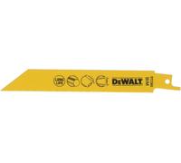 Dewalt DT2385-QZ Lama Sega Diritta BIM 152 mm 24 TPI Metallo 5 Pezzi
