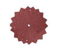 DeWalt, DT3031, QZ, 60G Hojas de 1/4 perforadas con velcro, 8 hoyos circulares