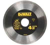 DeWalt DT3736-XJ Disco a Corona Continua, Saldato al LaserTaglio di Piastrelle, 125 x 22.2 x 7 mm