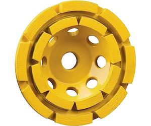 DEWALT DT3796-QZ Tazza diamantata 125mm corona doppia
