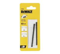 DEWALT DT3905-QZ Lame reversibili per pialla HSS 82 mm., al carburo tg, 2 pz