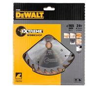 DeWalt, DT4026, QZ, Hoja para sierra circular portátil 165x20mm 24D