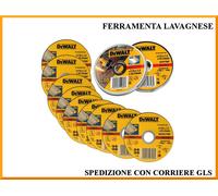Dewalt DT42335TZ dischi da taglio in box metallo 10 pezzi Ø115 x 1.2 x 22.23 mm