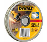 DeWalt DT42340TZ-QZ Dischi Abrasivi Standard Smerigiliatrice 125X1mm 10pz INOX