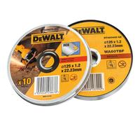 DEWALT Disco per troncatura in acciaio inossidabile piatto 125 mm x 1,2 mm DT42340TZ-QZ Quantità:1