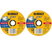 DeWalt Dt43906 Disco Di Taglio In Acciaio Inox High Performance, nero (Confezione da 2)
