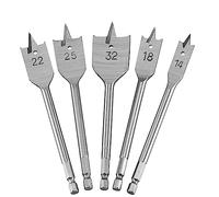 Dewalt DT4798-QZ, Set di 5 Frese per Legno, Dimensioni 14/18/22/25/32 mm