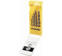DeWalt DT6956-QZ Set Punte Trapano Avvitatore 4,5,6,8 e 10 5pz Metallo