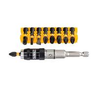 Dewalt DT70518 - Set 10 inserti portainserti magnetico snodato