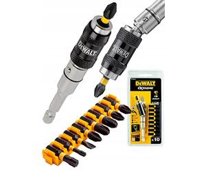DEWALT DT70518T - Set di 10 adattatori universali per prese